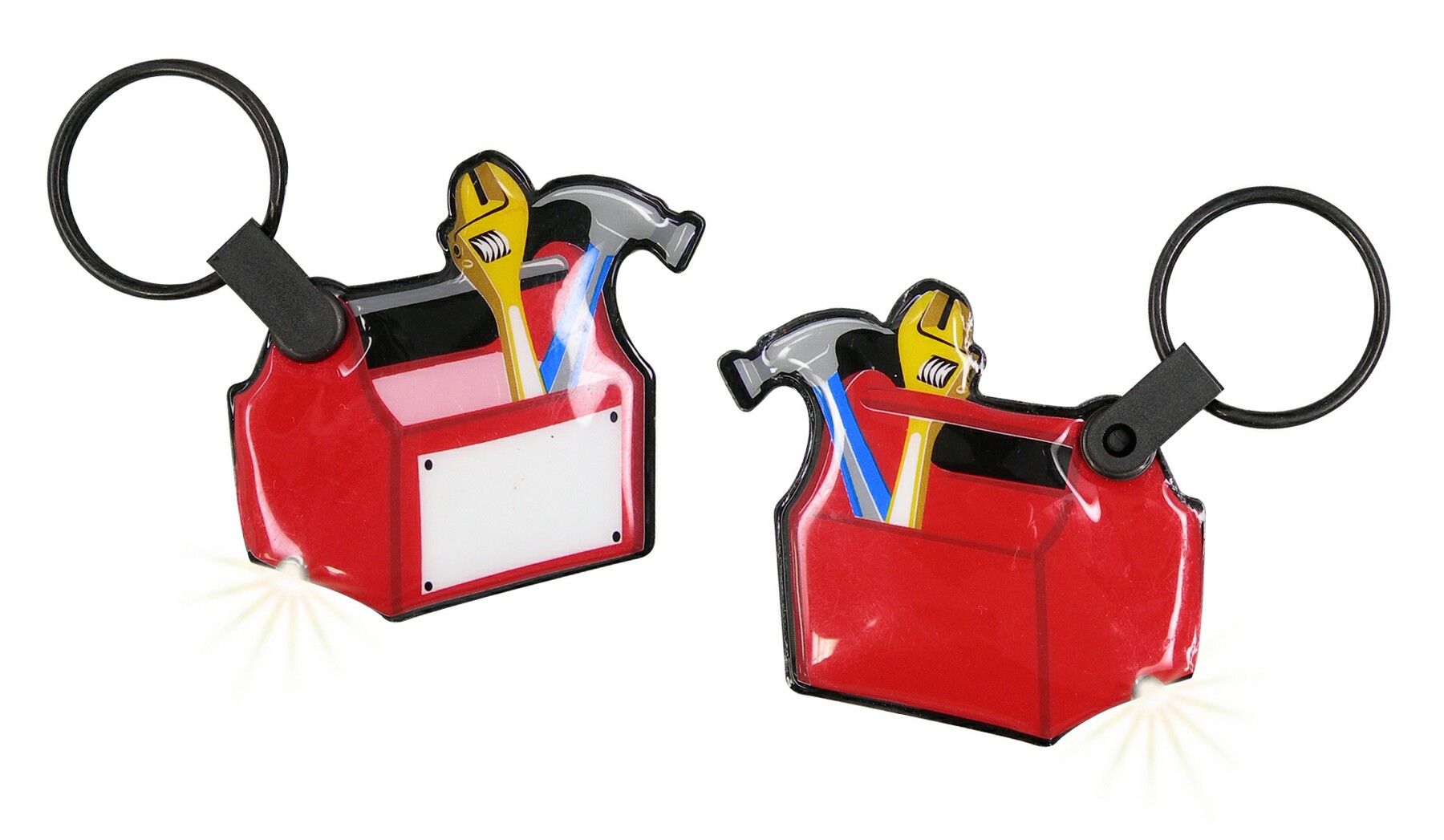 ShapeLights™ Color-A-Shape Key Ring Flashlight (Toolbox)