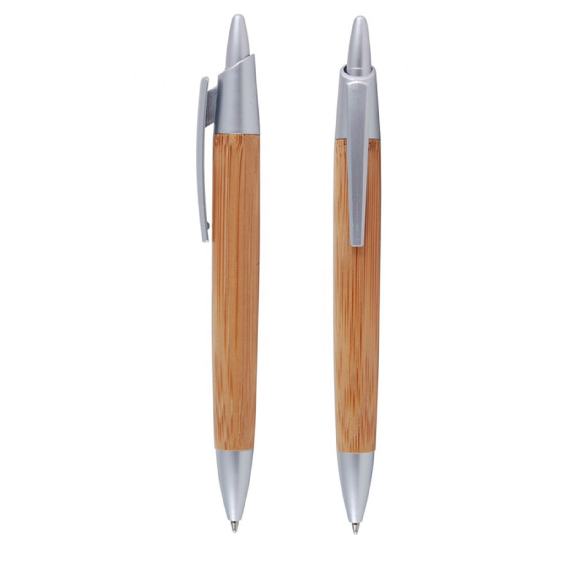 Bamboo Click Action Ballpoint Pen 1