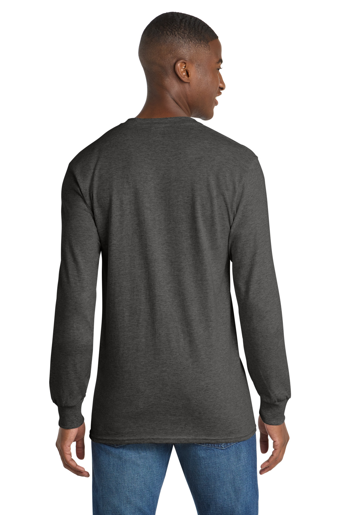 Port & Co Long Sleeve Core Cotton Tee. PC54LS 199