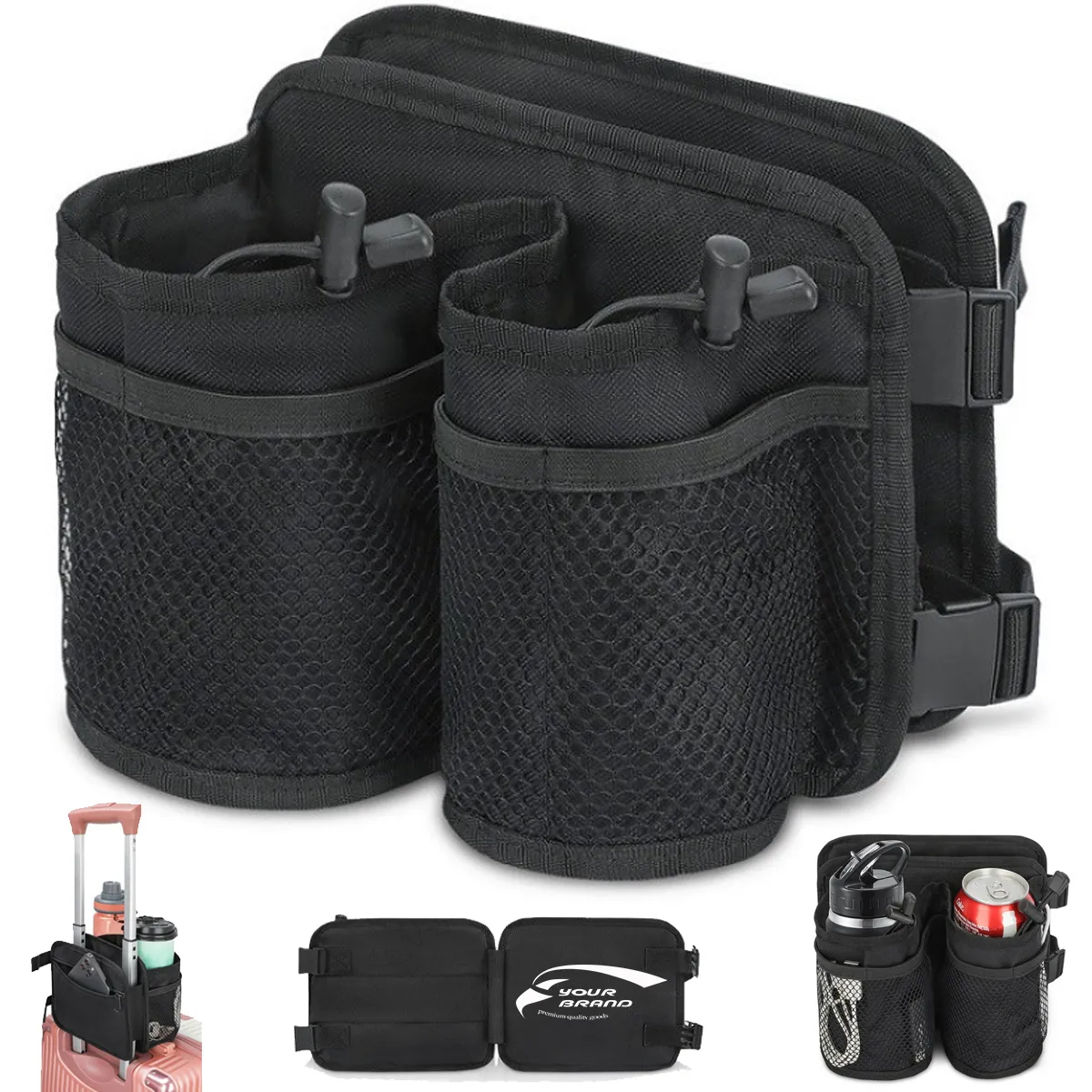Luggage Accessories Travel Two Cup Holder Bag Essentials 3
