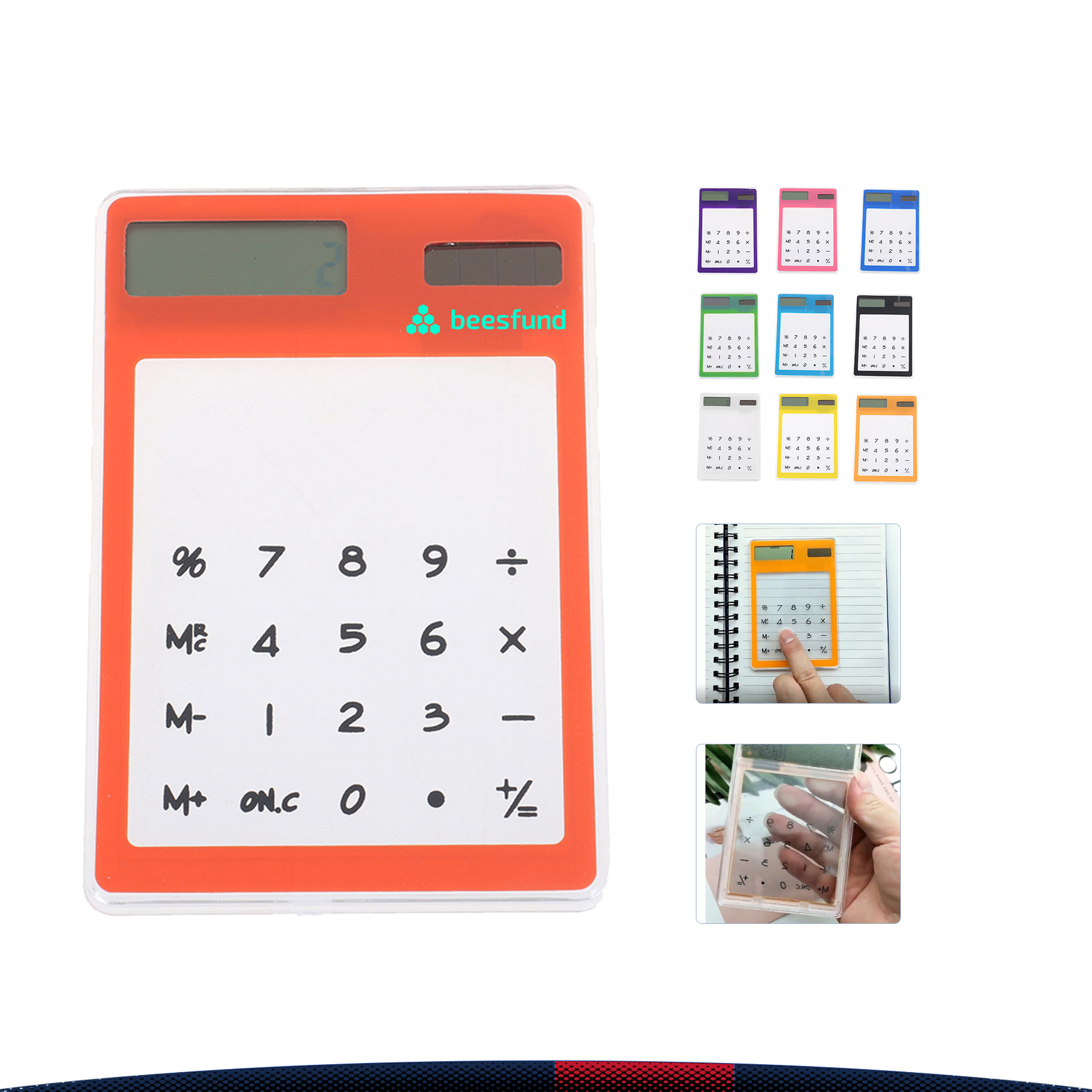 Transparent Solar Calculator 9