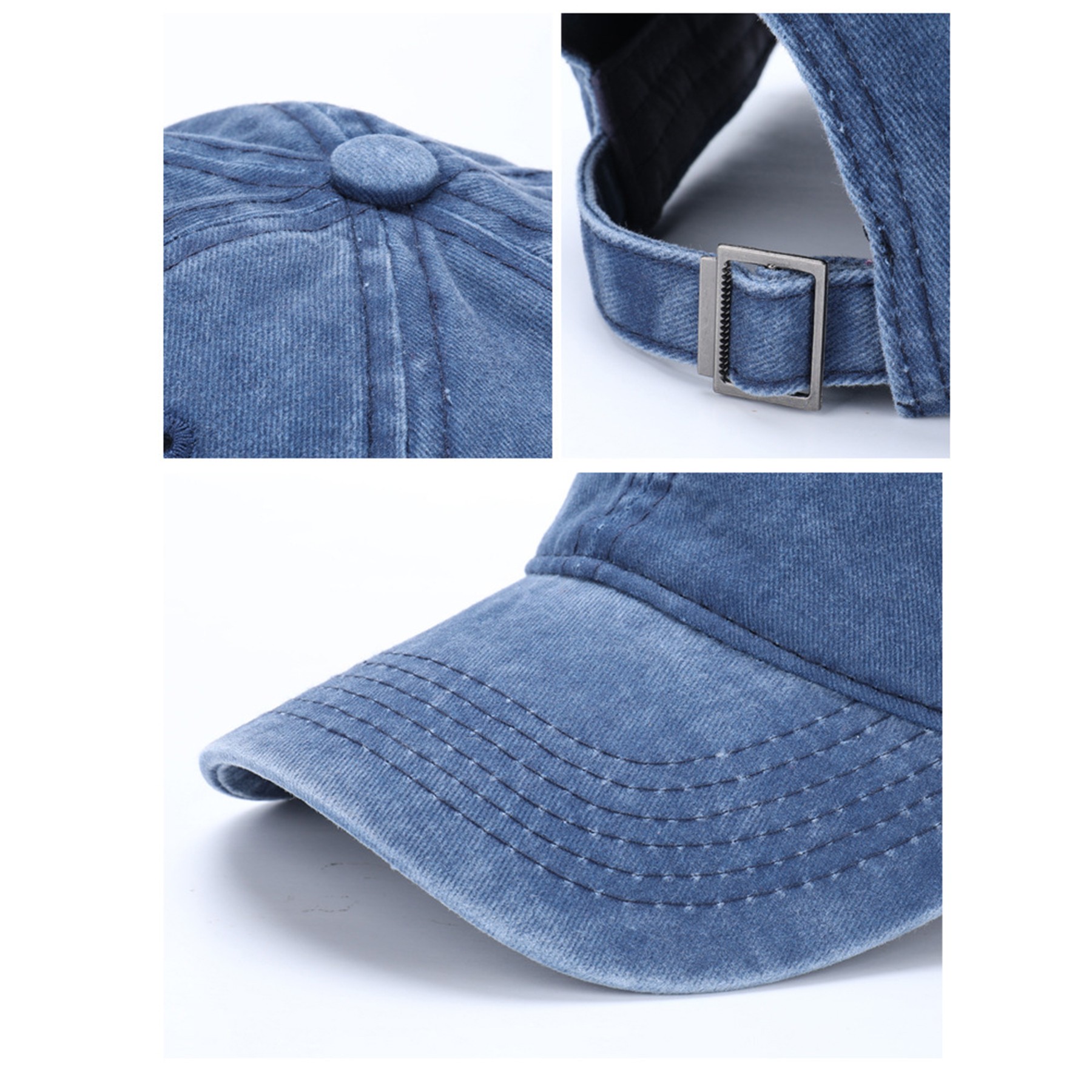 Washed Cotton Baseball Cap 2