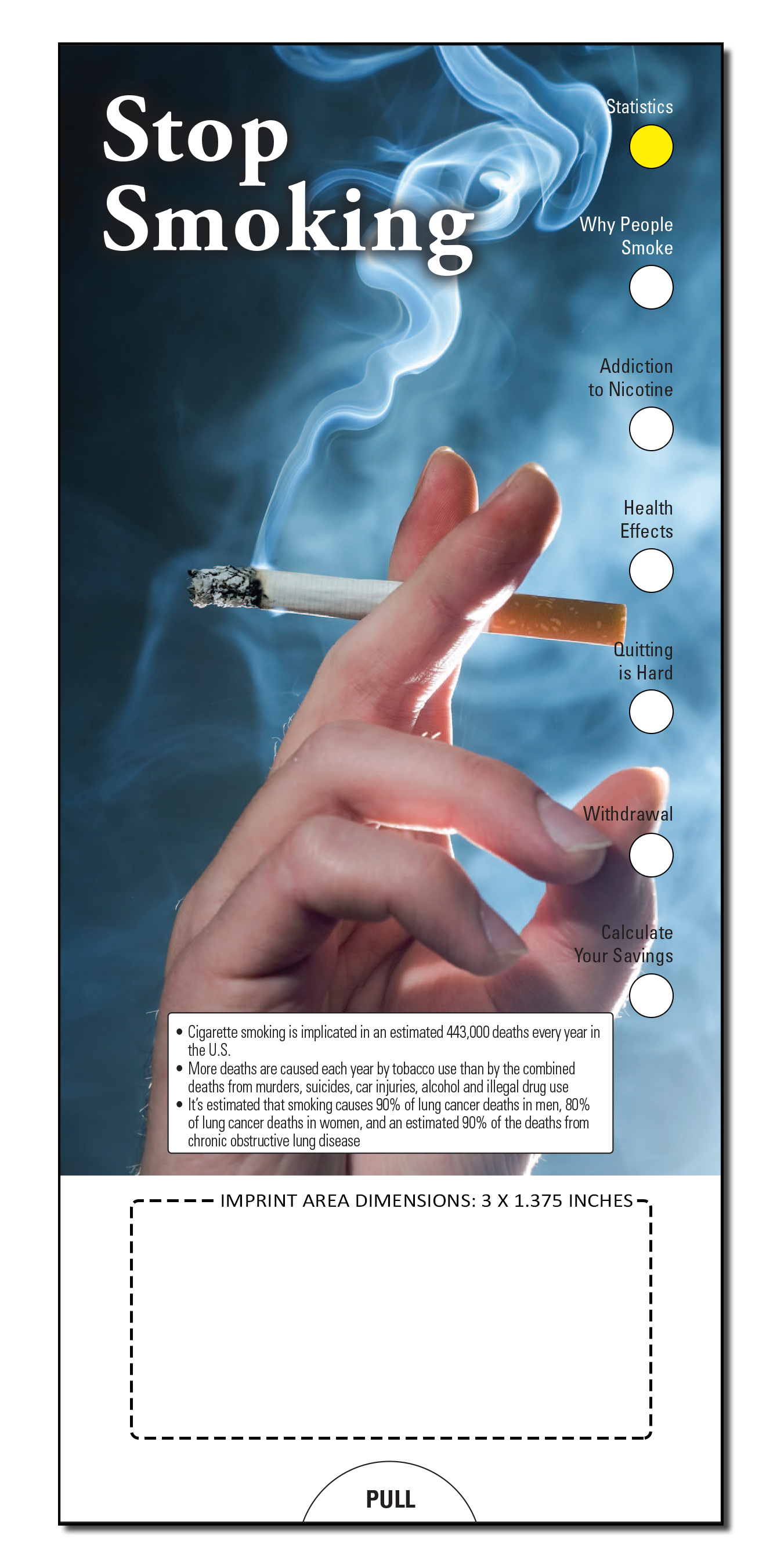 SLIDE CHART - Stop Smoking Slide Chart 3