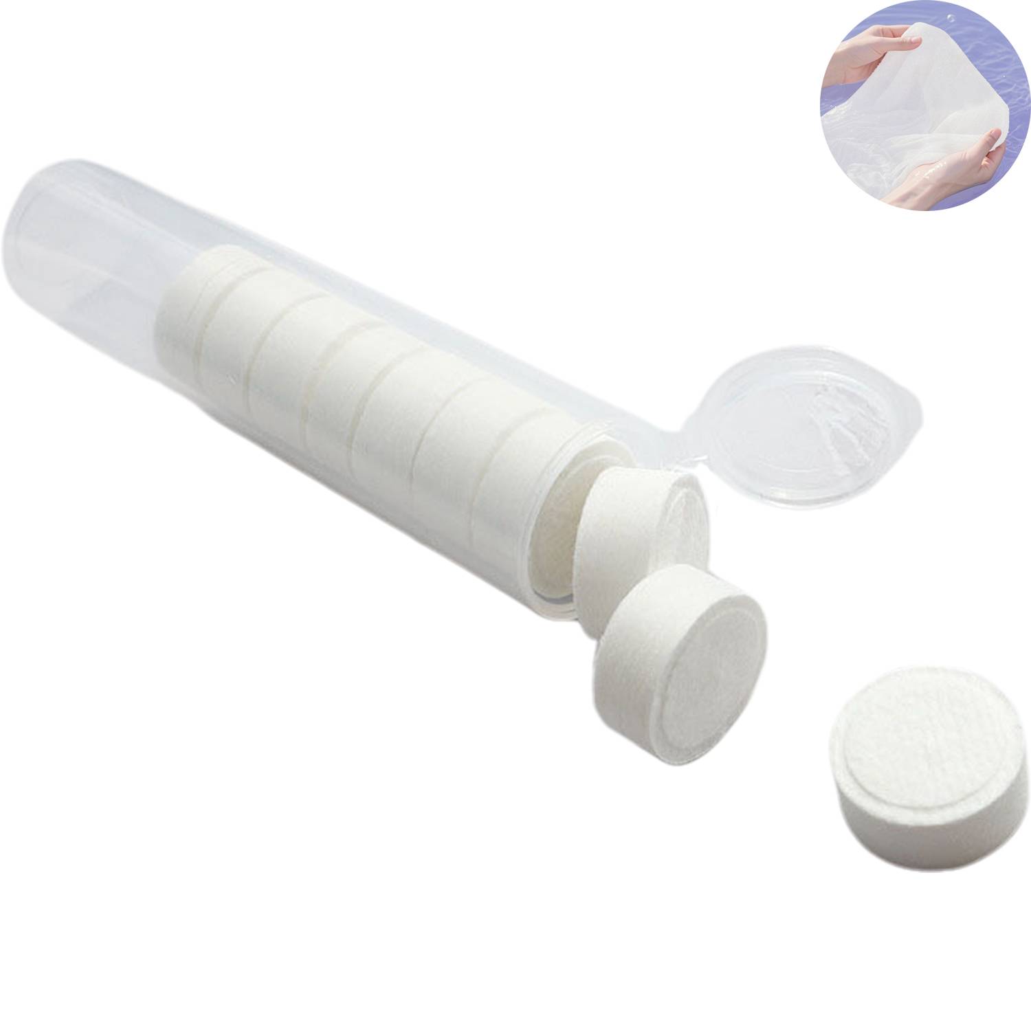 10PCS Disposable Compressed Face Towels 5