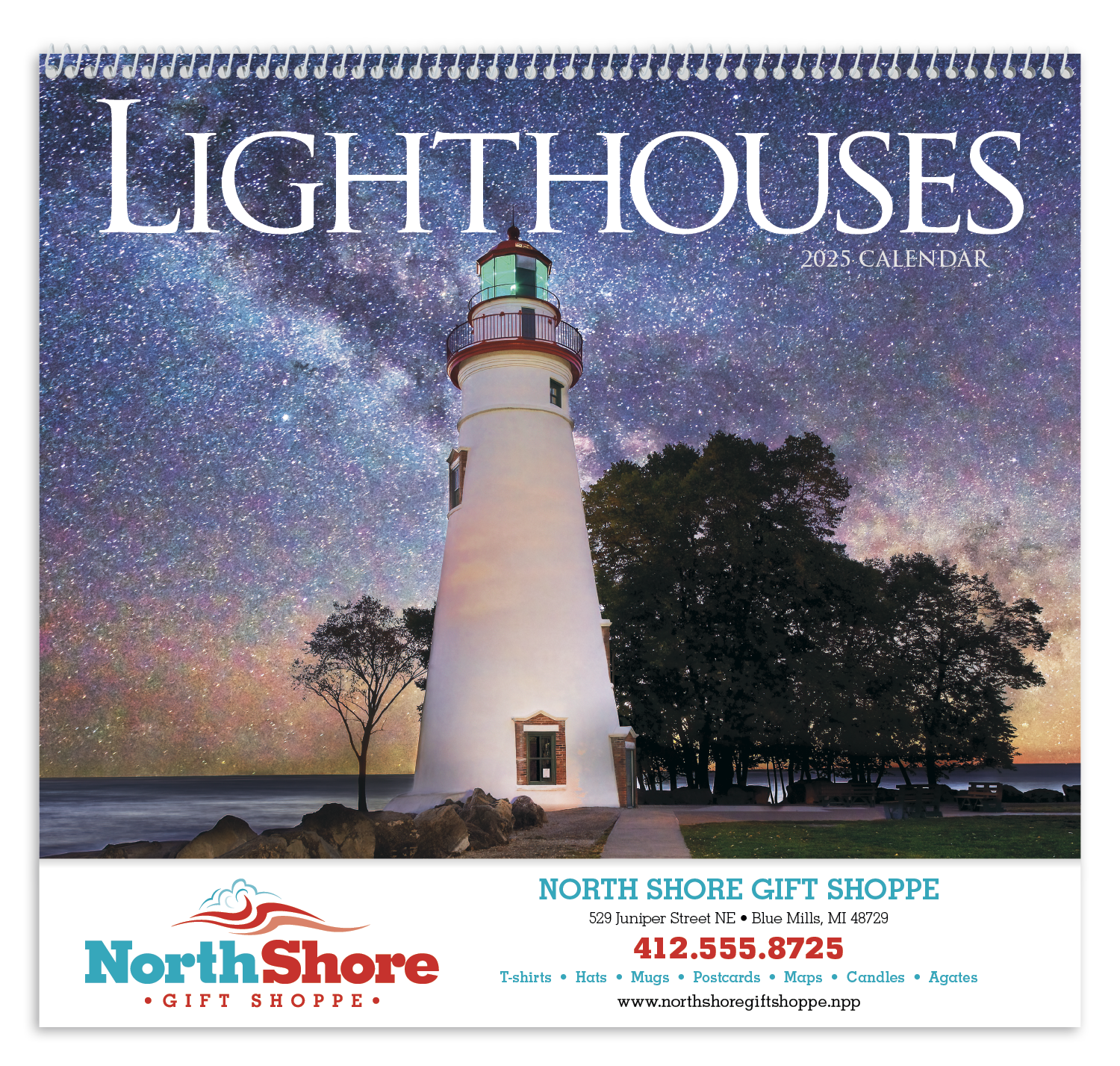 Triumph® Calendars Lighthouses Calendar 7