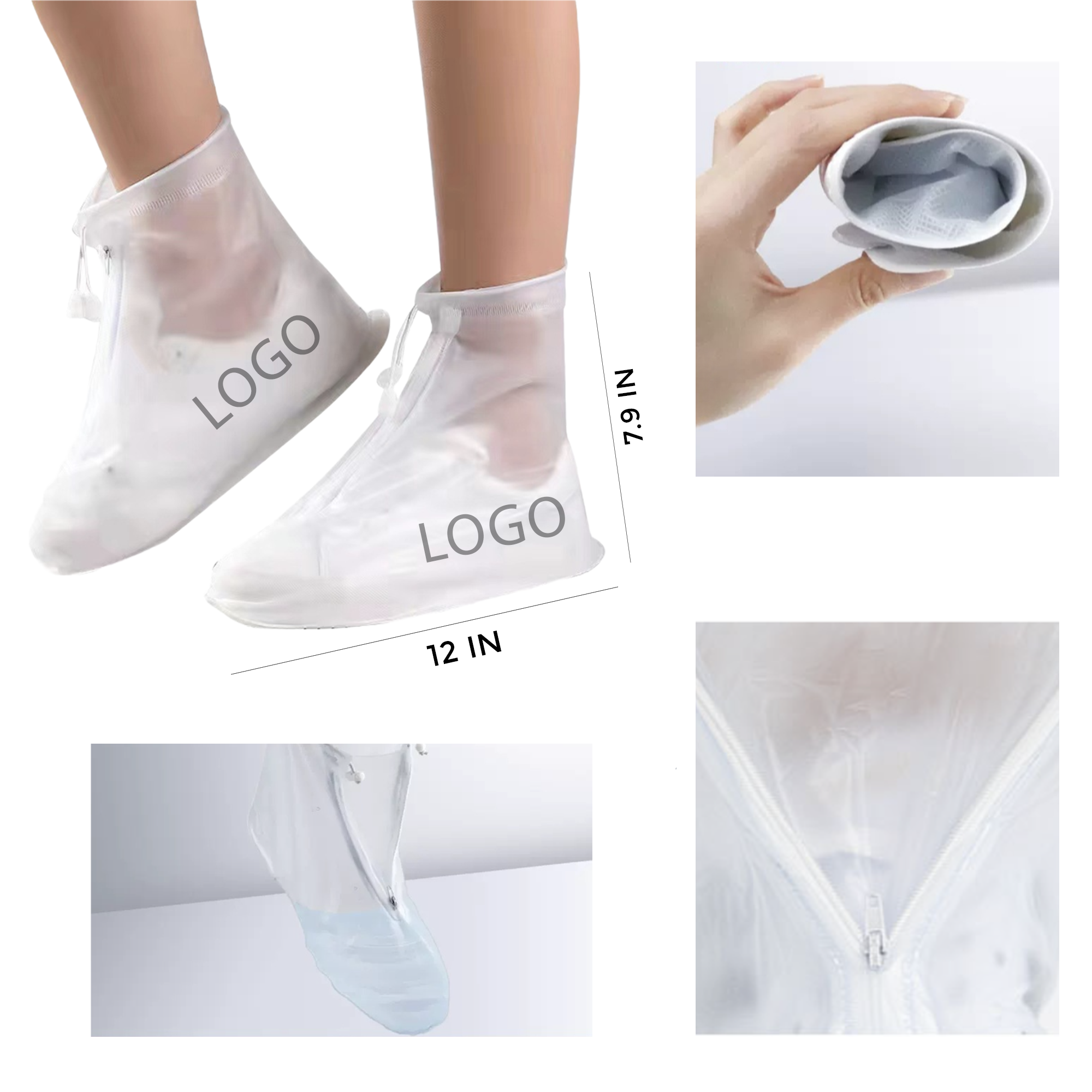 MOQ 10 PCS Convenient Waterproof Shoe Covers 1