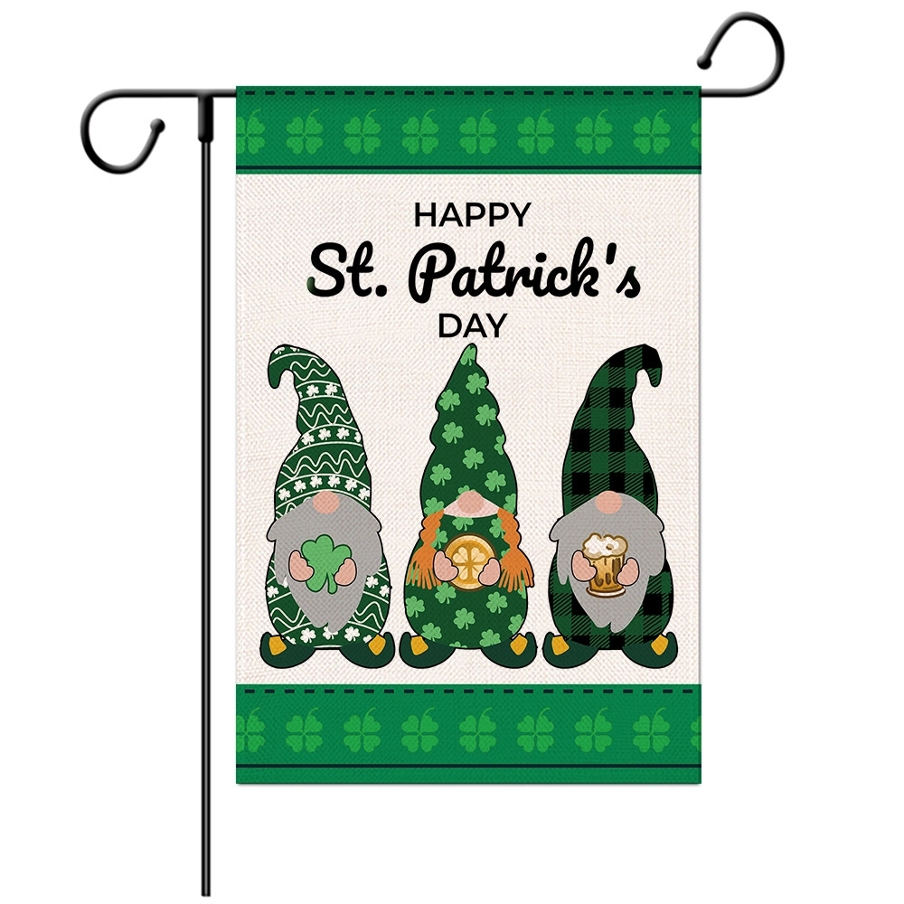 Happy St Patricks Day House Garden Flags 6