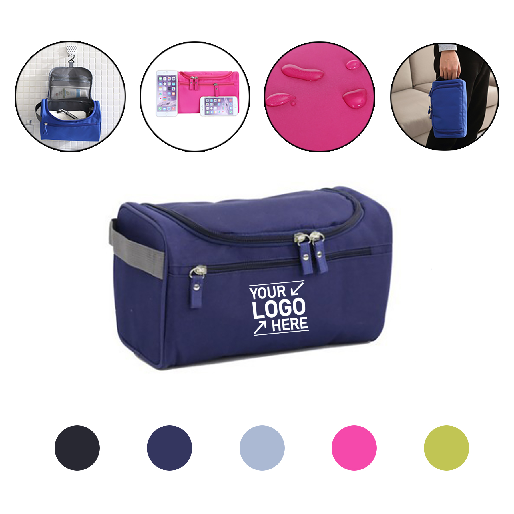 Waterproof Travel Wash Bag With Big Capacity 1