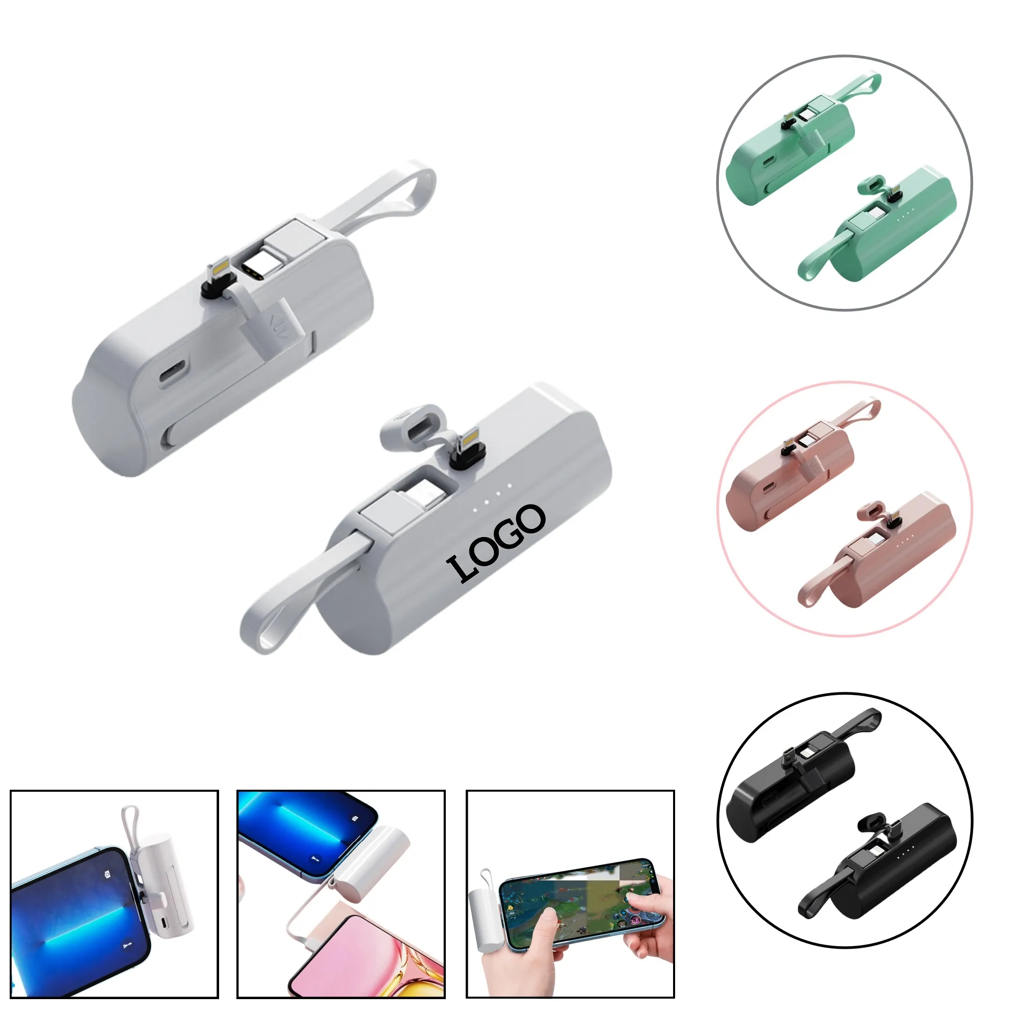 Certified Mini 5000mAh Power Bank 5