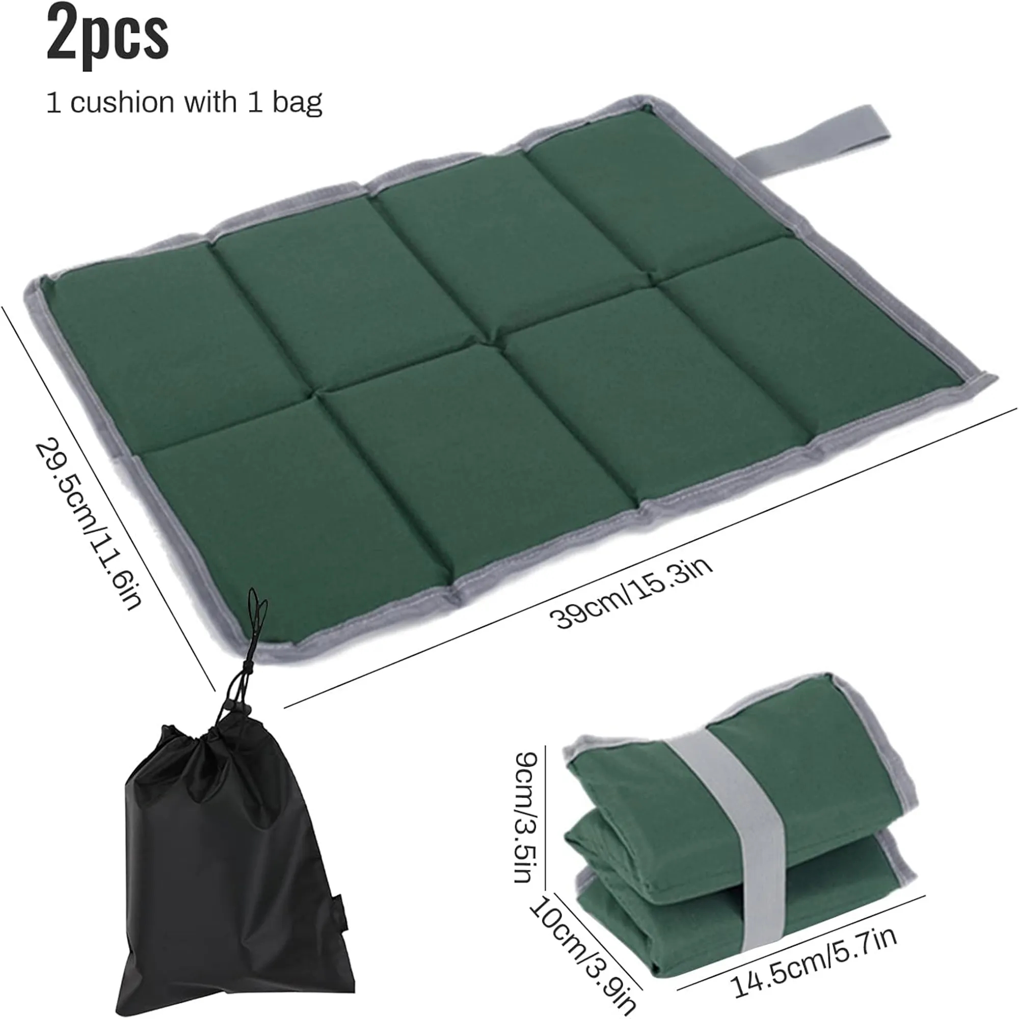 Portable 600D Oxford Folding Seat Pad 2