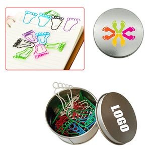 Flamingo Shaped Paper Clips With Tin Box 8