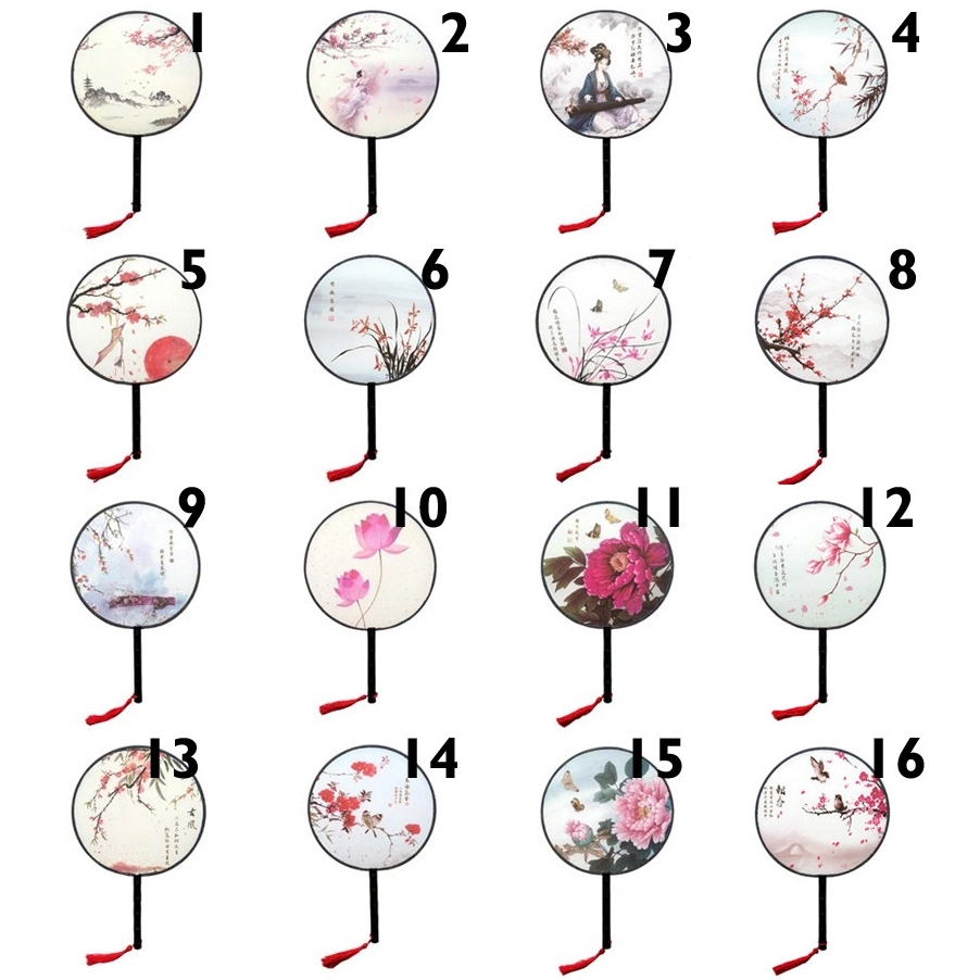 Translucent Round Handheld Fan 3