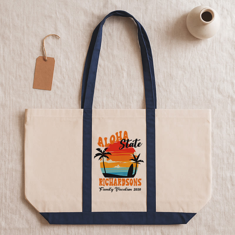 Custom Two Tone Cotton Canvas Tote Bags, custom tote bag with logo imprint 12