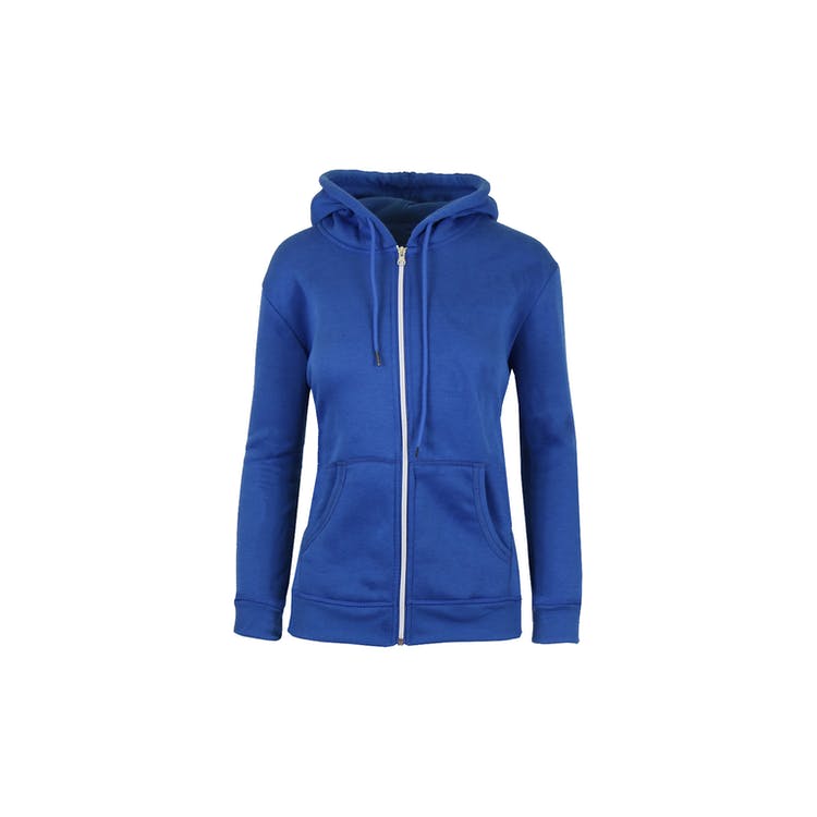 Women's Full Zip Hoodies - S-2X Medium Blue 1