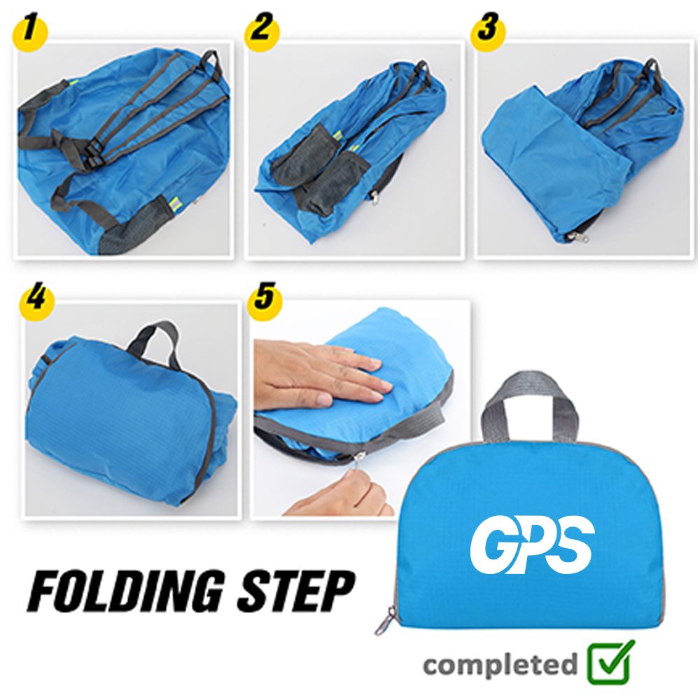 PackFolio Portable Folding Travel Backpack 2