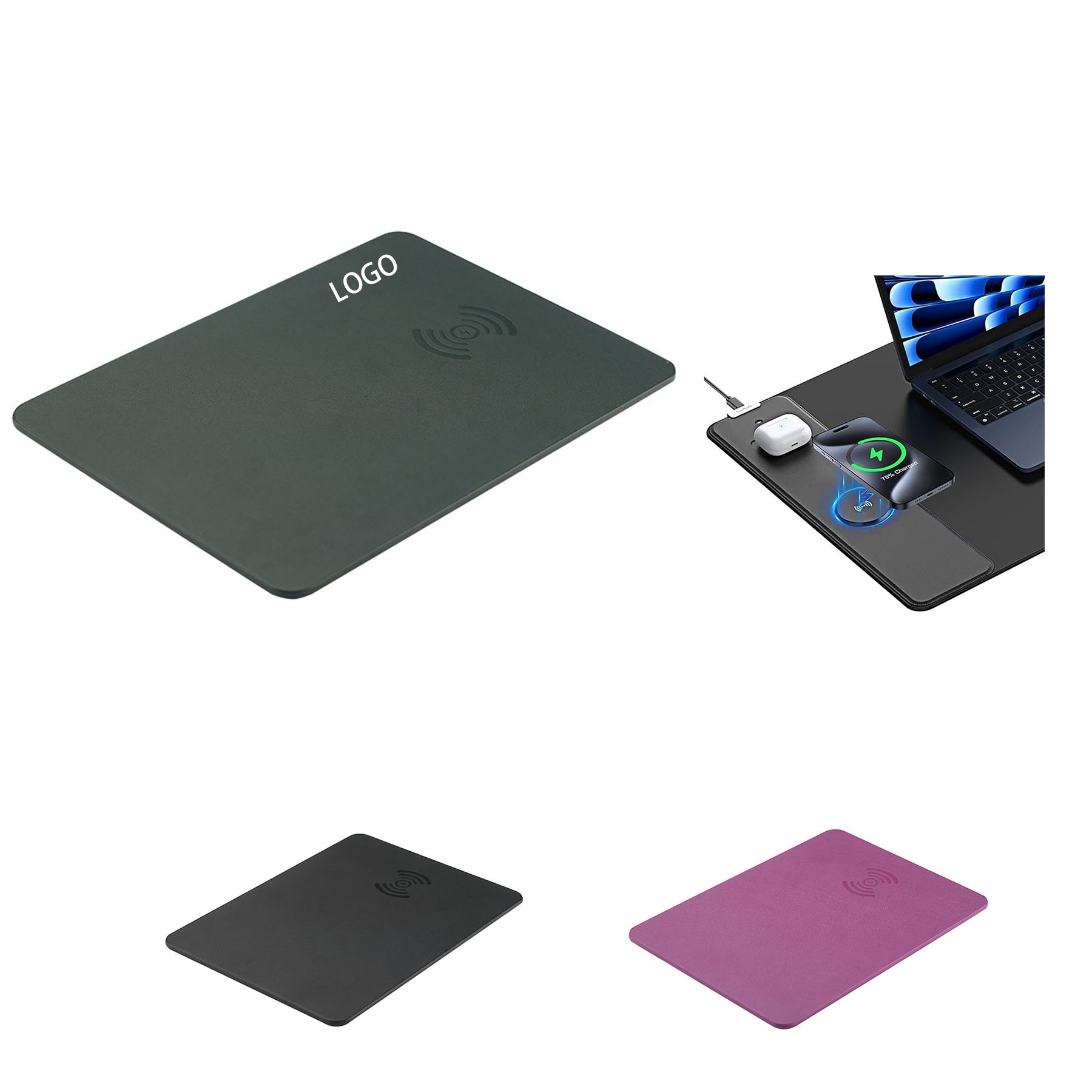 Wireless Charging Mouse Pad