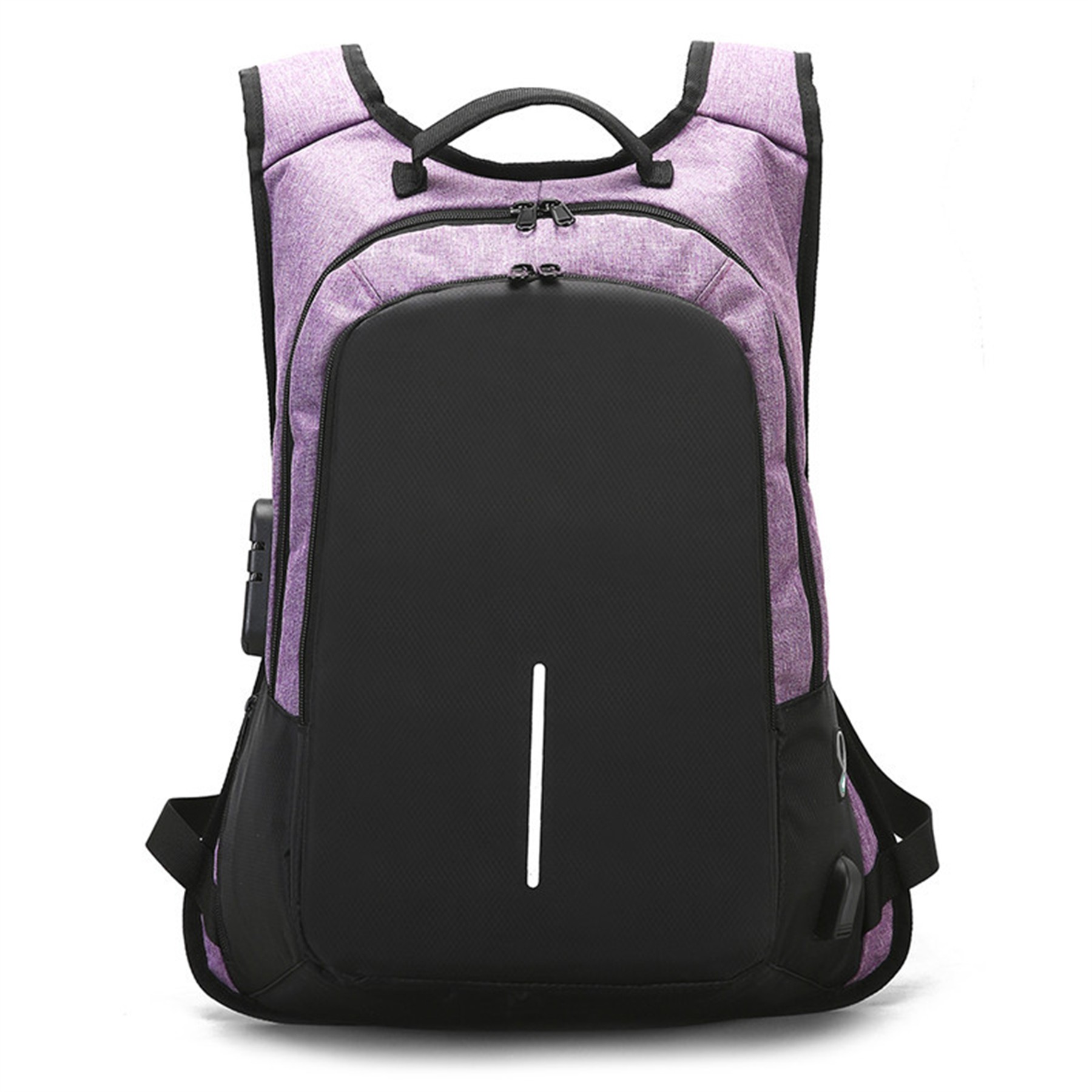 Lockable anti theft backpack 3