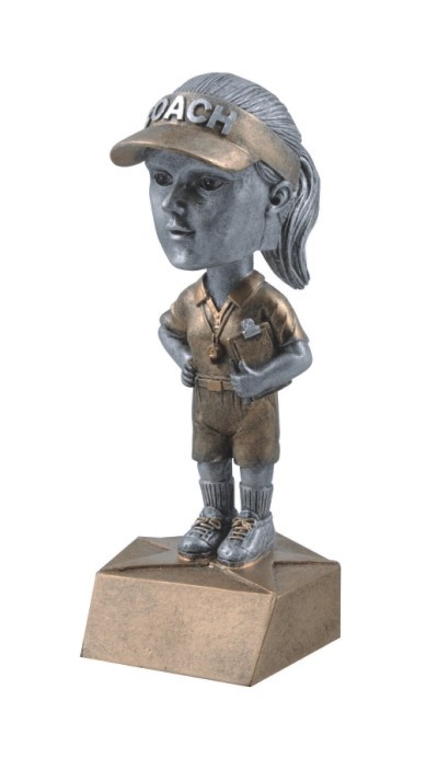 Coach, Female Bobble Head Figure 2