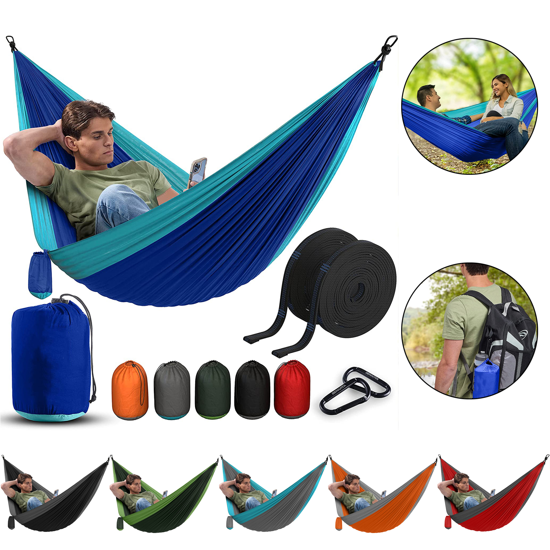 Durable Hammock 500 lb Capacity 2
