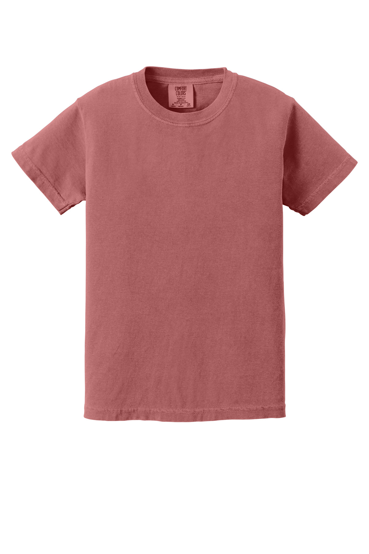 COMFORT COLORS Youth Heavyweight Ring Spun Tee. 9018 13