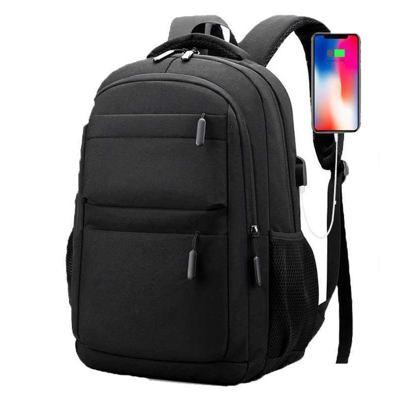 Custom Waterproof Laptop Backpack with USB Charging Port 3