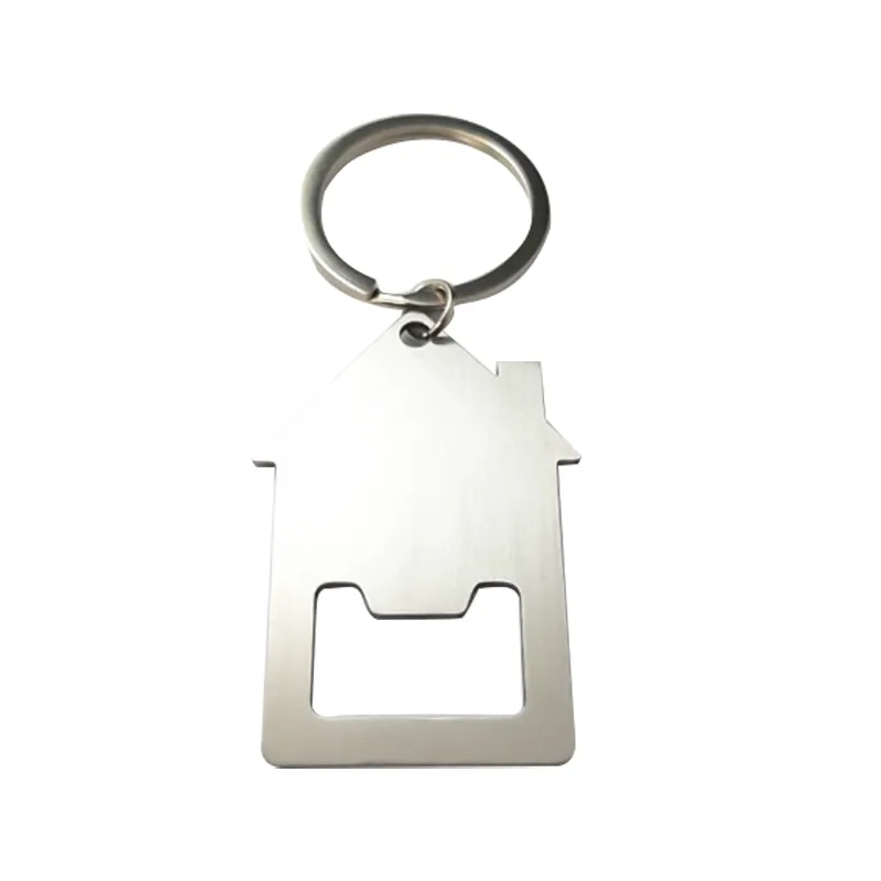 House Shaped Bottle Opener Keychain 2