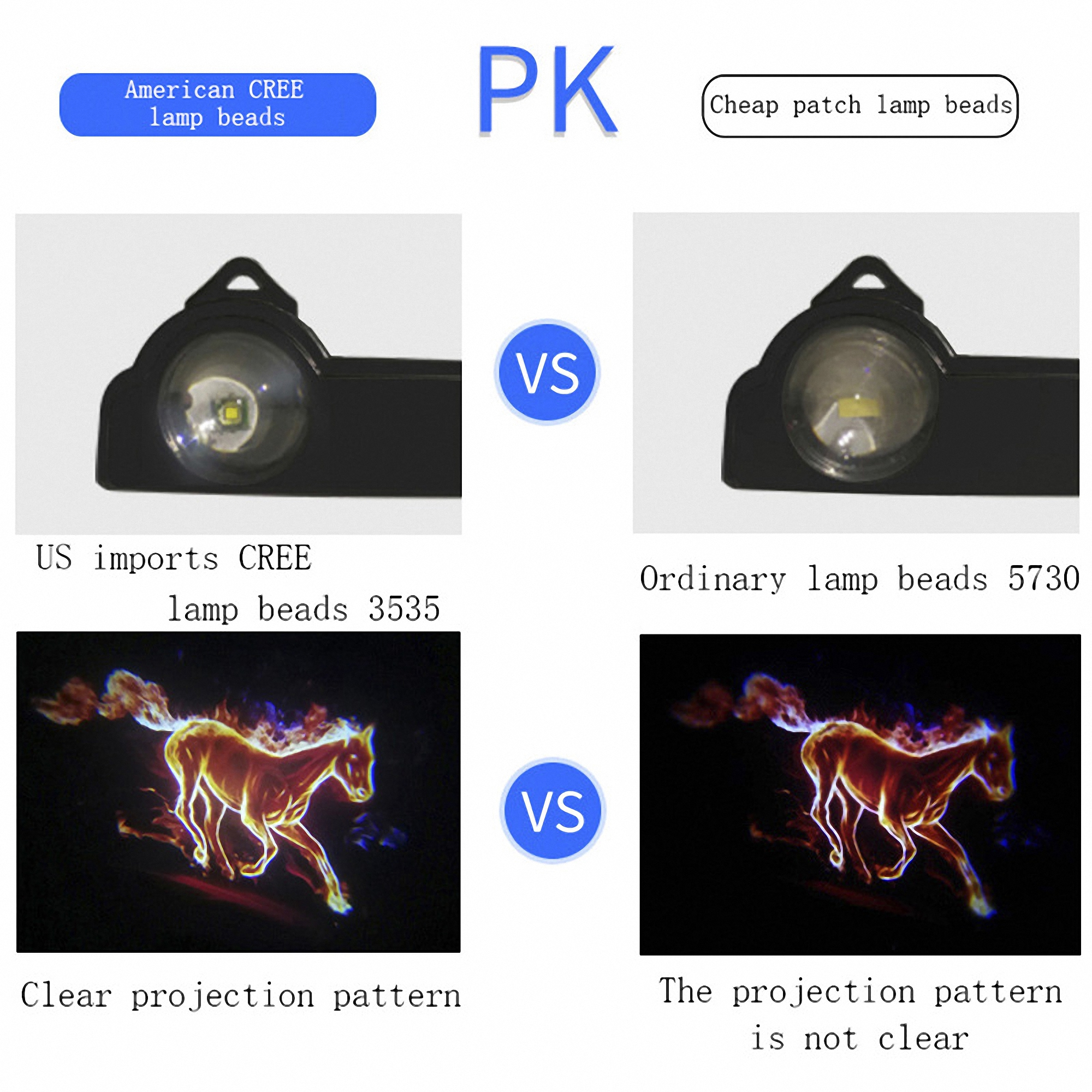 LED Car Door Projector Light 2