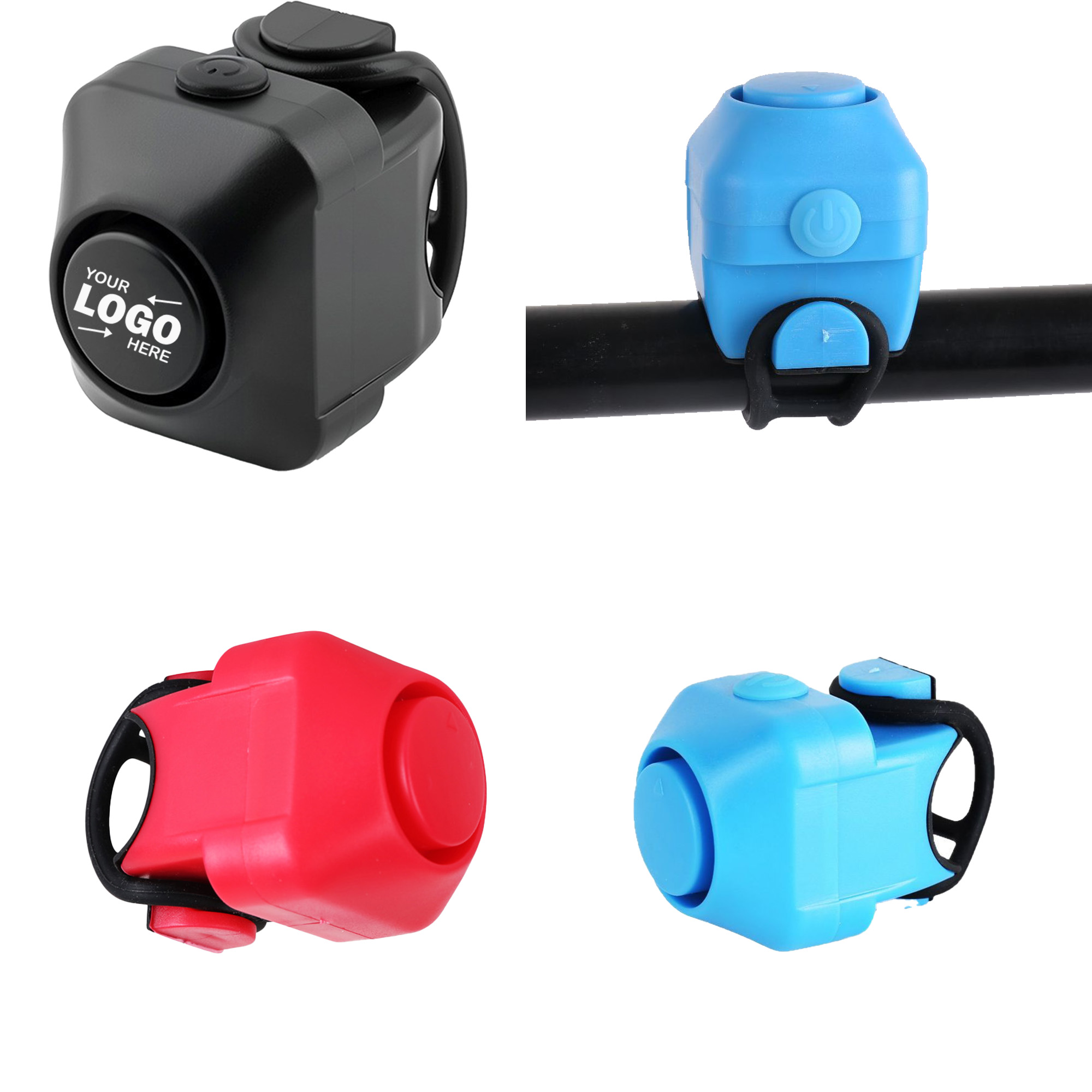 Portable Loud-Sound Bike Electronic Horn with Multi-Color Design 2