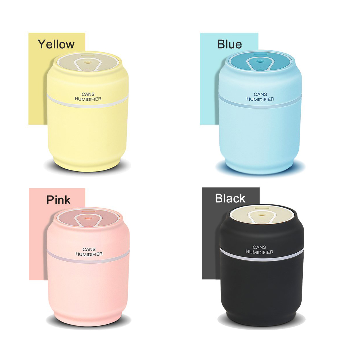 3 in 1 USB Mini Can Air Humidifier 5