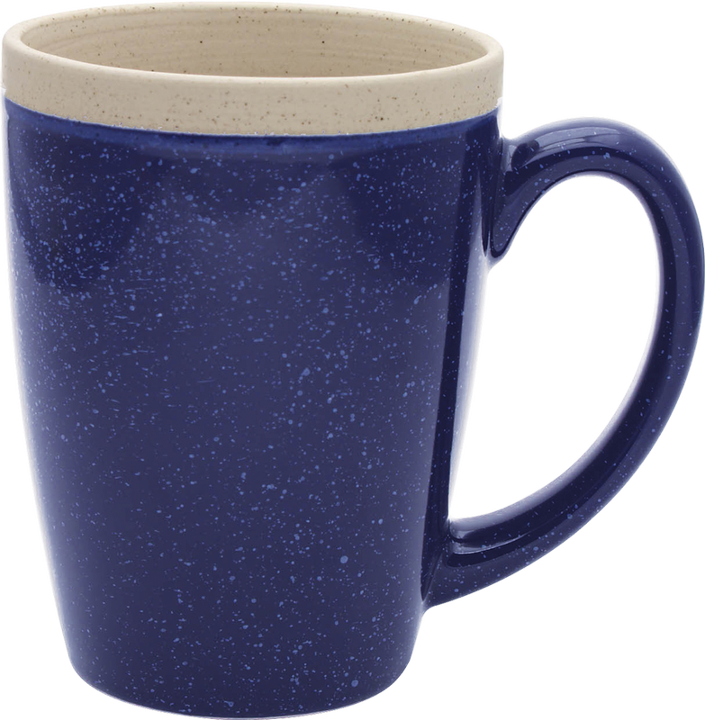 16 oz. Adobe Ceramic Mug - Deep Etched 8