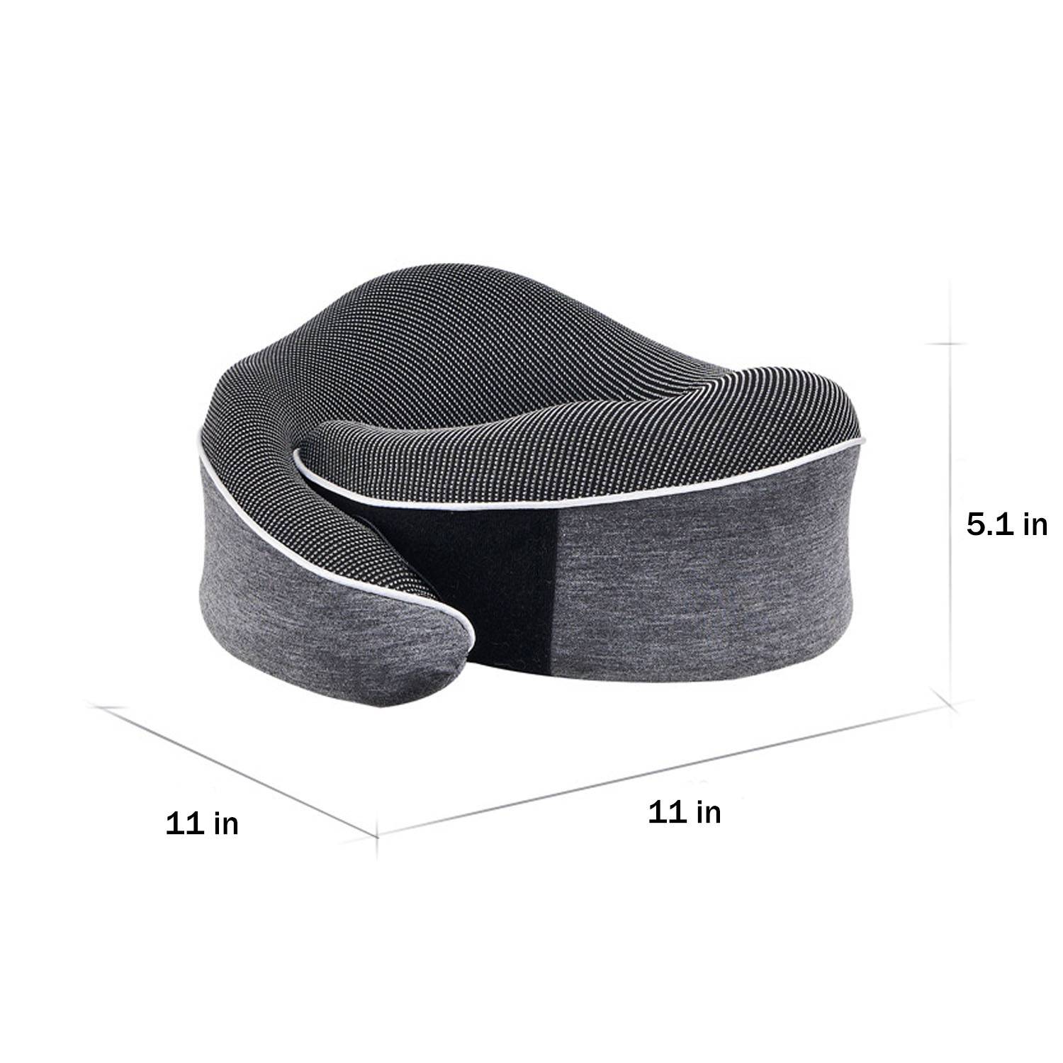 Portable Ergonomic Memory Foam Travel Neck Pillow 7