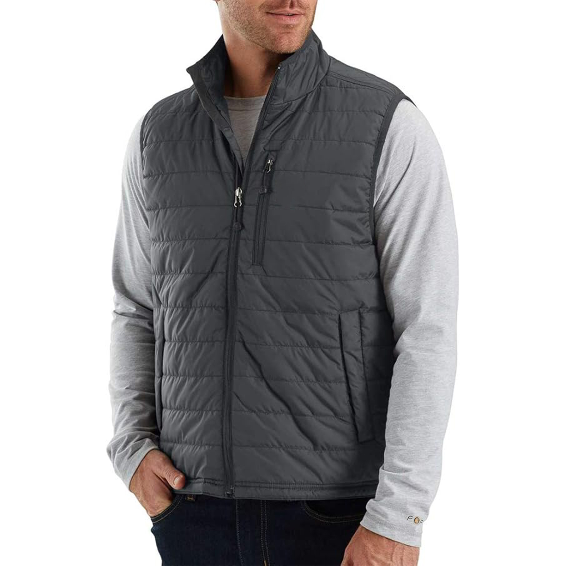Relaxed Fit Lightweight Insulated Vest 11