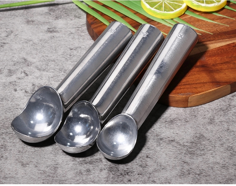 Aluminum Silver Ice Cream Scoop 3