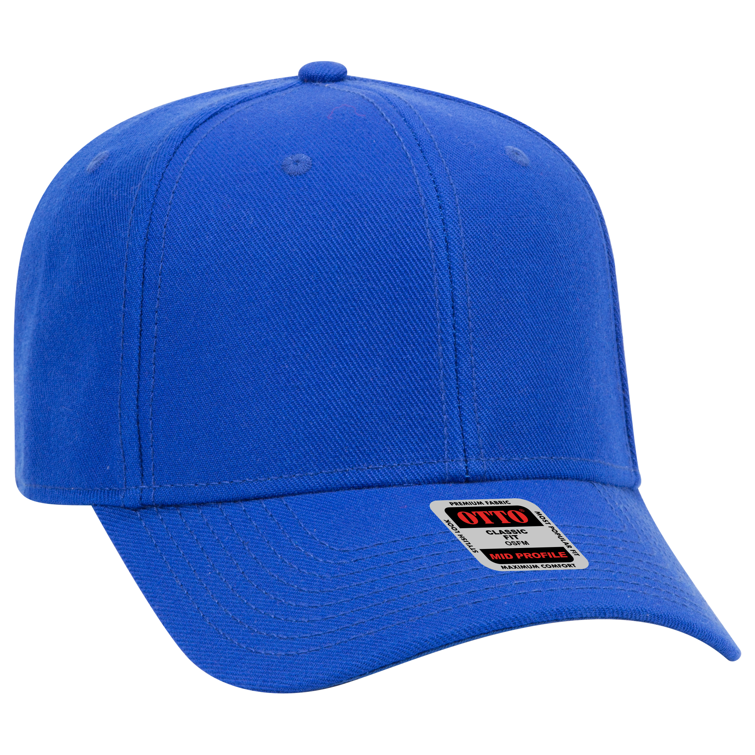 OTTO CAP® 6 Panel Mid Profile Baseball Cap 93
