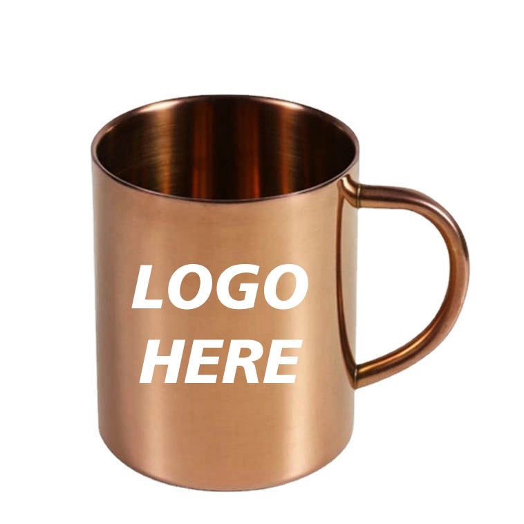 Custom 13.5 oz Double Walled Stainless Steel Coffee Mugs 5