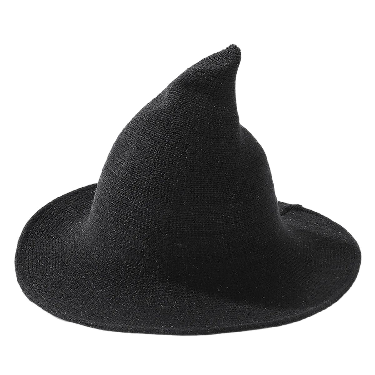 Breathable Knitted Witch Hat for Costumes 1
