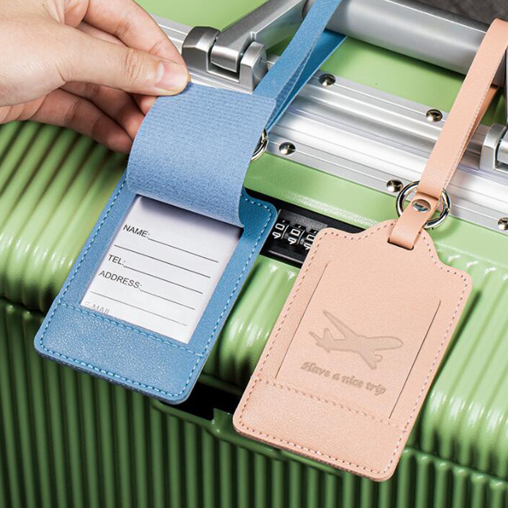 PU Leather Luggage Tag 1