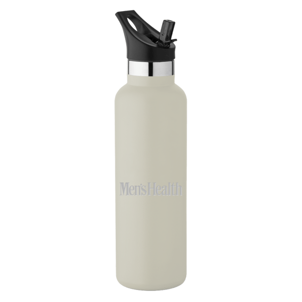 20 oz Basecamp Mesa Tundra Bottle with Screw Top and Flip-Top Straw Lid 276