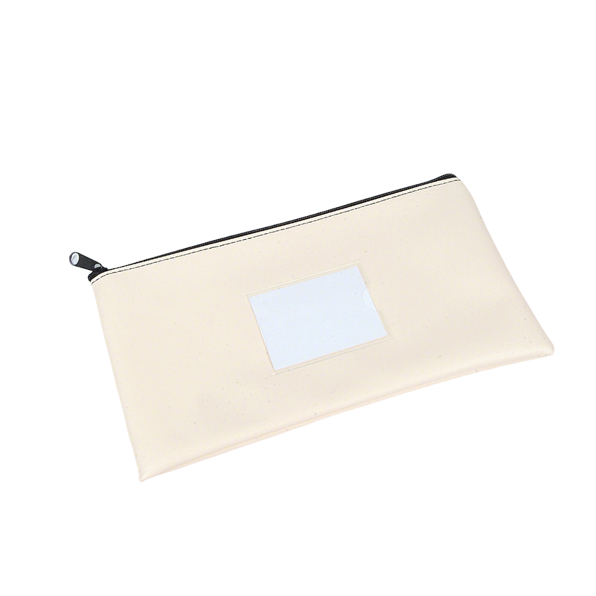 Polyurethane Zipper Deposit Pouch With Soft Liner 10.6" x 6" 5