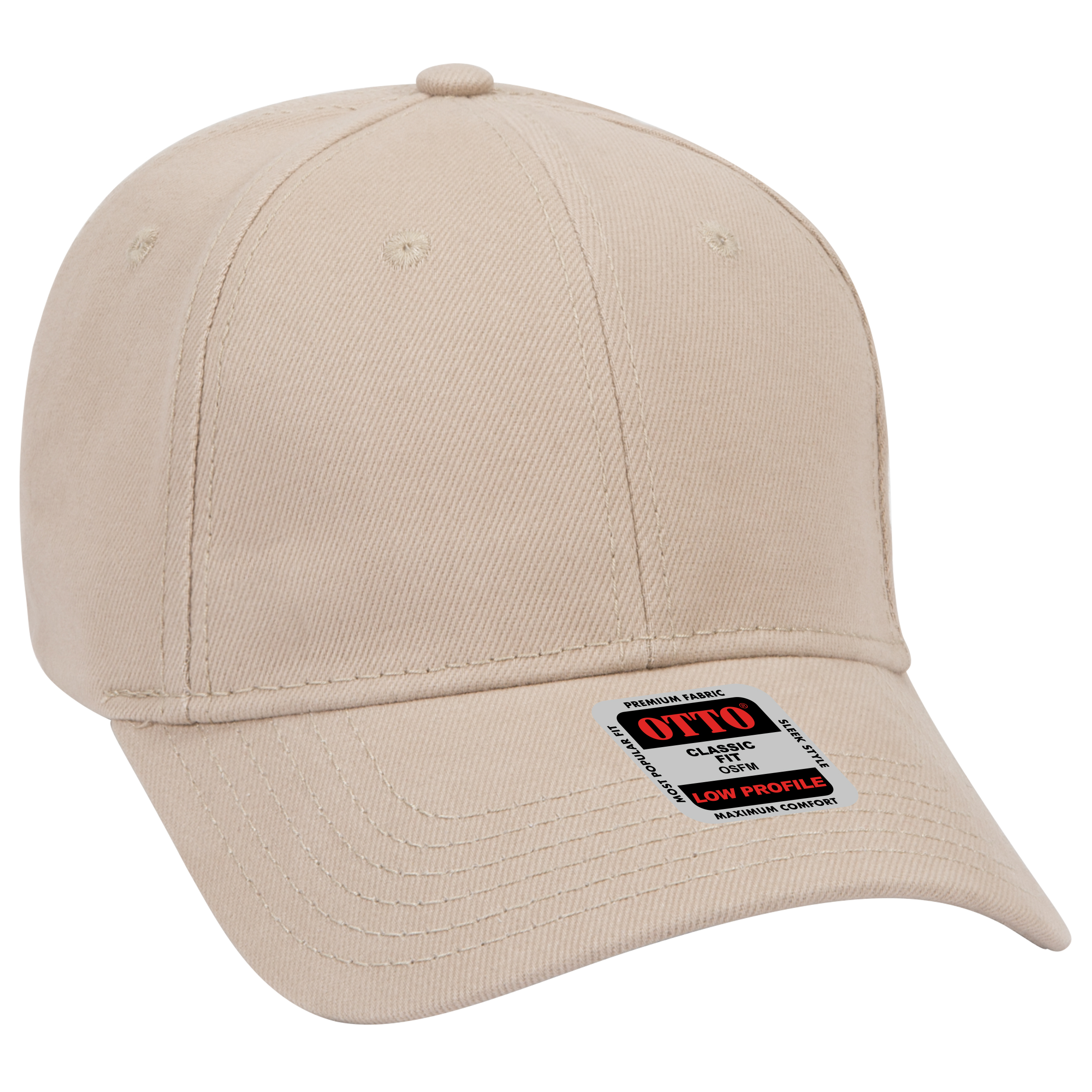 OTTO CAP® 6 Panel Low Profile Baseball Cap 65