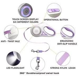 Luminous Automatic Telescopic Dog Leash LED 5