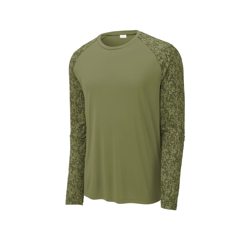 Sport-Tek Long Sleeve Digi Camo Tee. 10