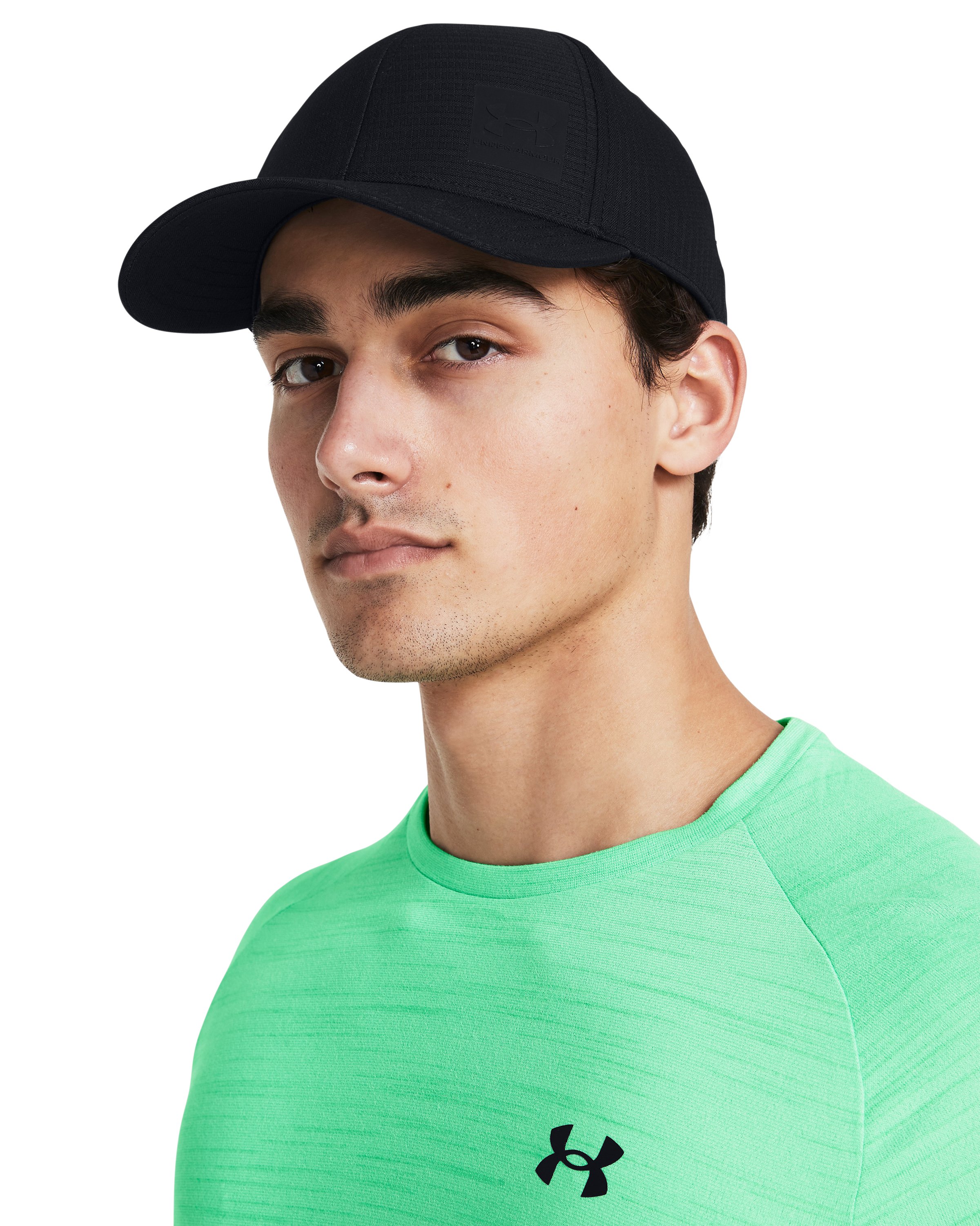 UA ArmourVent Low Men's Stretch Fit Cap 4