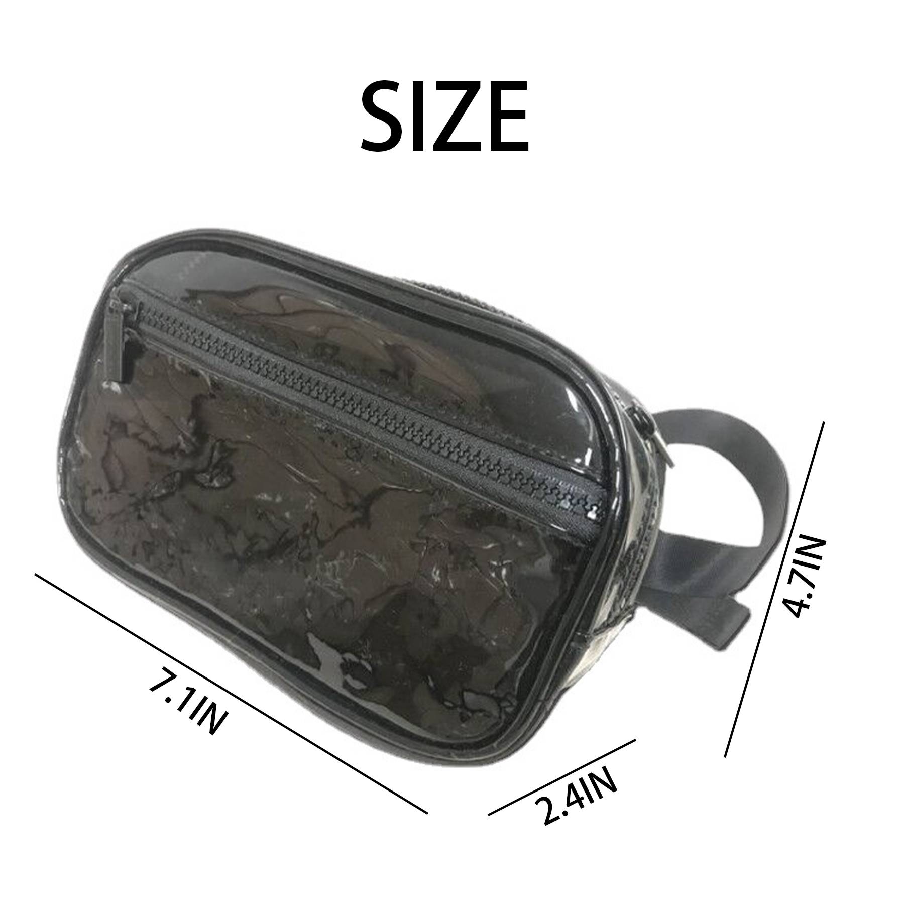 PVC Plastic Sports Waterproof Belt Bag 4