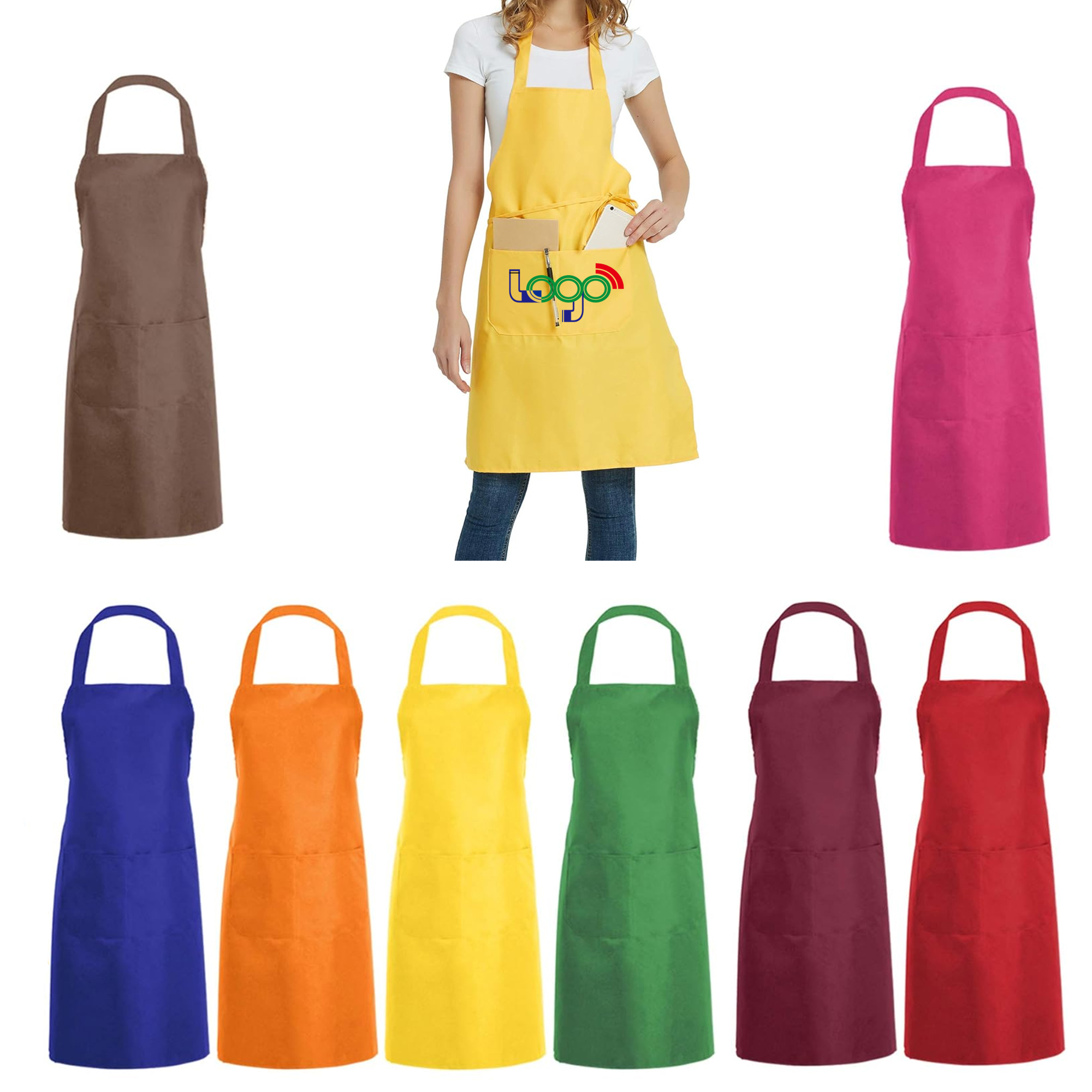 Large Kitchen Cooking Apron 2