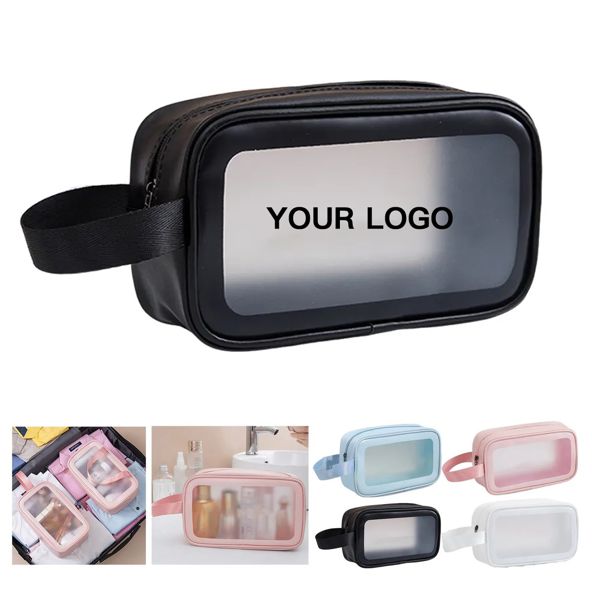 PVC Waterproof Toiletry Bag for Travel Essentials 2