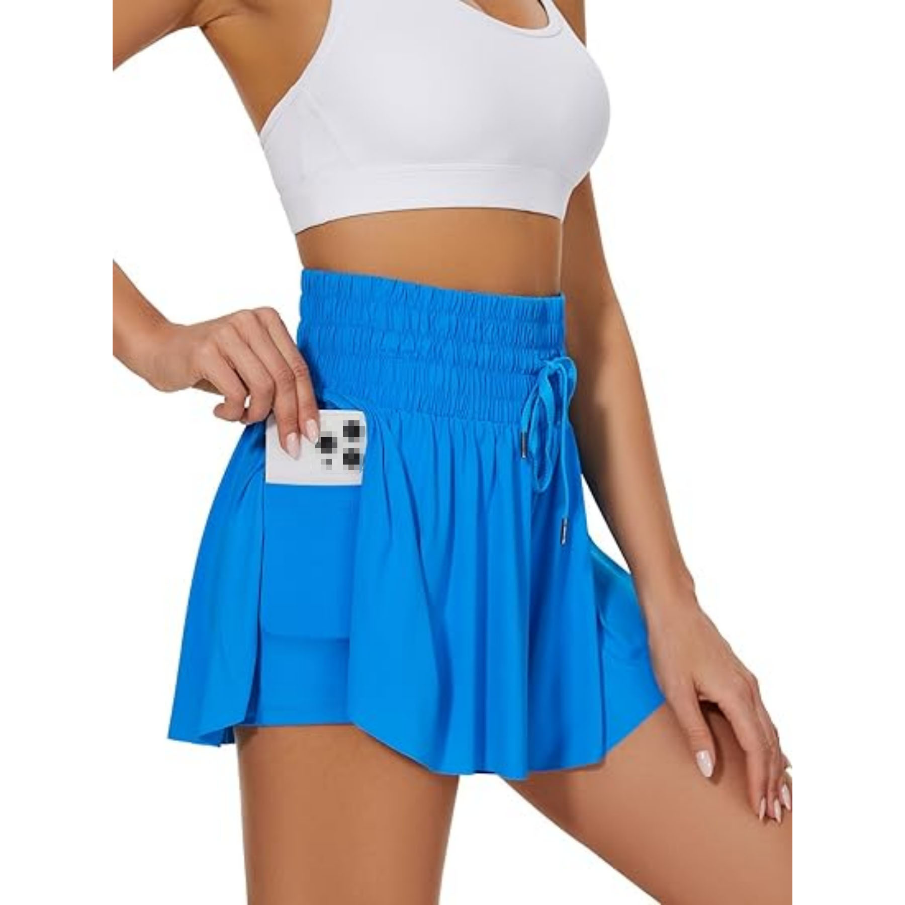 Woman High Waist Athletic Shorts 9
