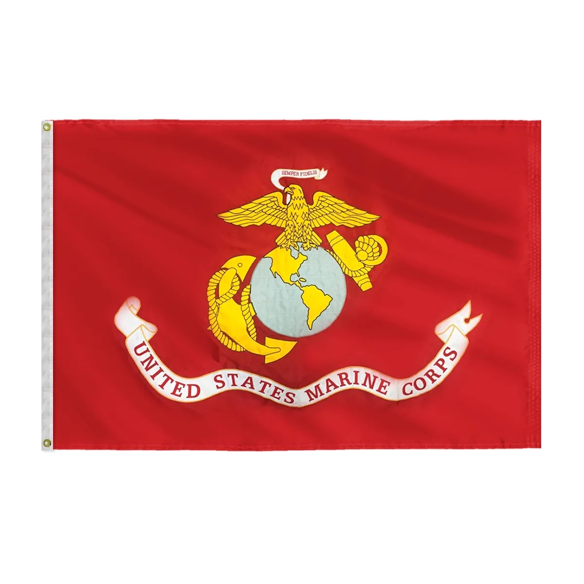 Applique & Embroidered Flag 4' x 6' Nylon 4