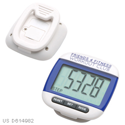 Widescreen Walker Pedometer 20