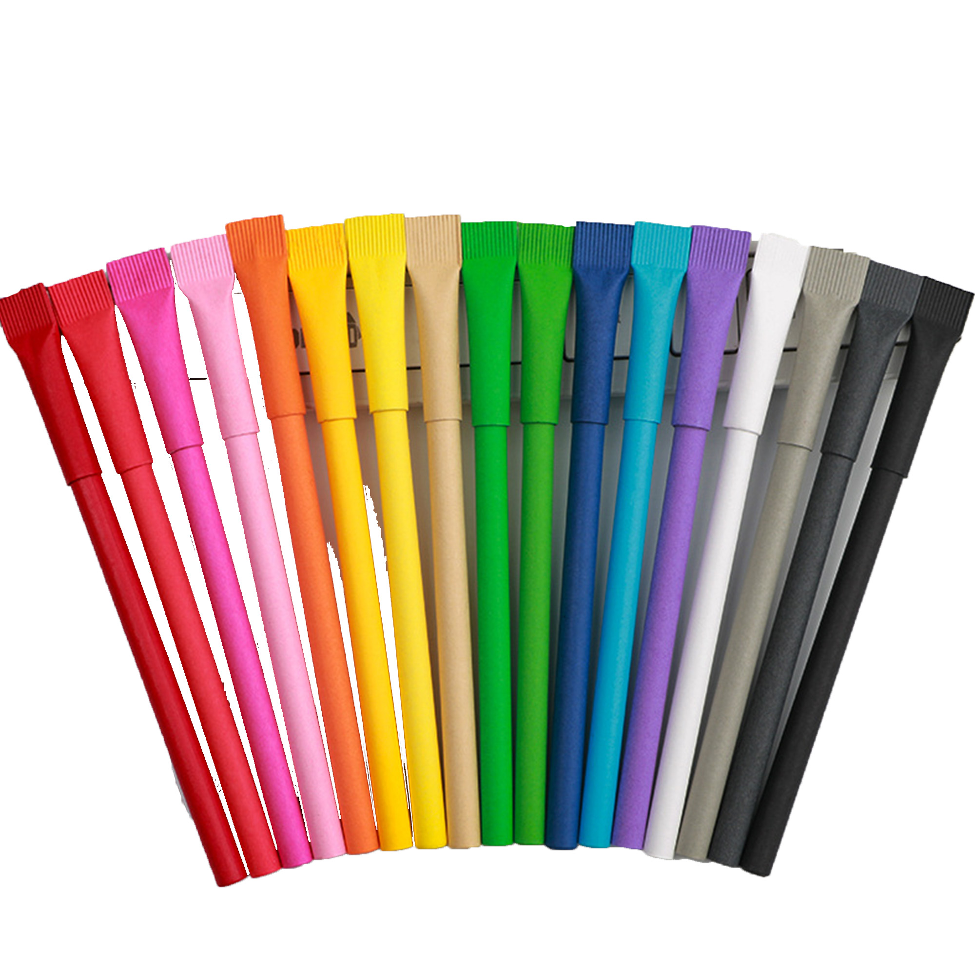 Assorted Colors Eco Conscious Kraft Paper Ballpoint Pen 1